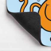 Mr Mannen | Mr Tickle zal kietelen Muismat (Hoek)