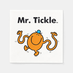 Mr Mannen   Mr Tickle zal kietelen Servetten