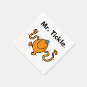 Mr Mannen | Mr Tickle zal kietelen Servetten (Hoek)