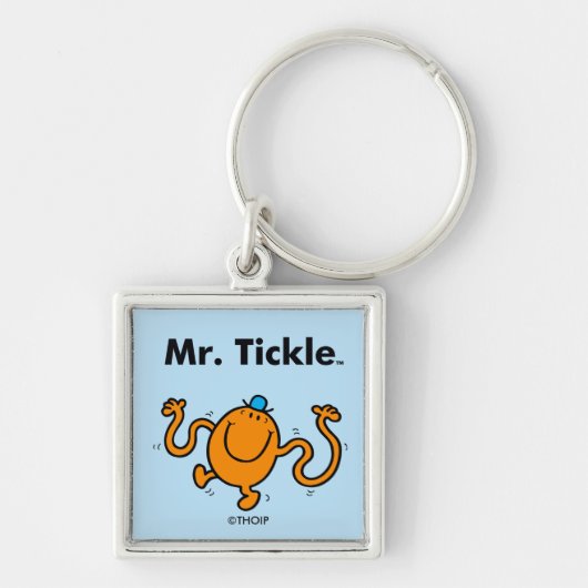 Mr Mannen | Mr Tickle zal kietelen Sleutelhanger (Voorkant)