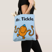 Mr Mannen | Mr Tickle zal kietelen Tote Bag (Dichtbij)