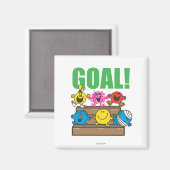 Mr Mannen Voetbal Fans | doel Magneet (Voorkant / Achterkant)