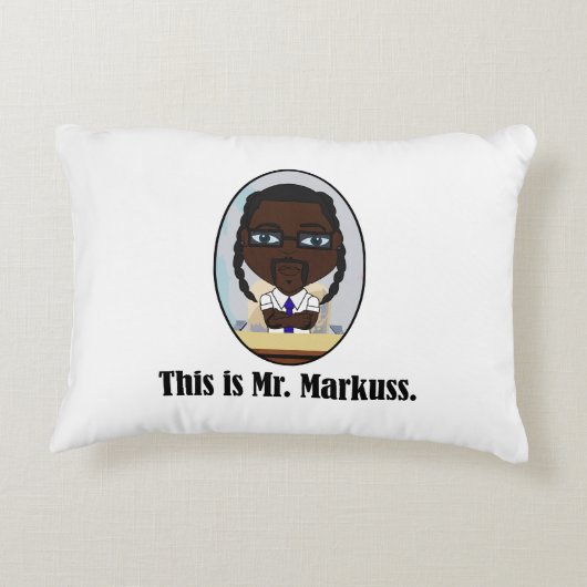 Mr. Markuss's Throw It All Away Pillows  Accent Kussen (Achterkant)