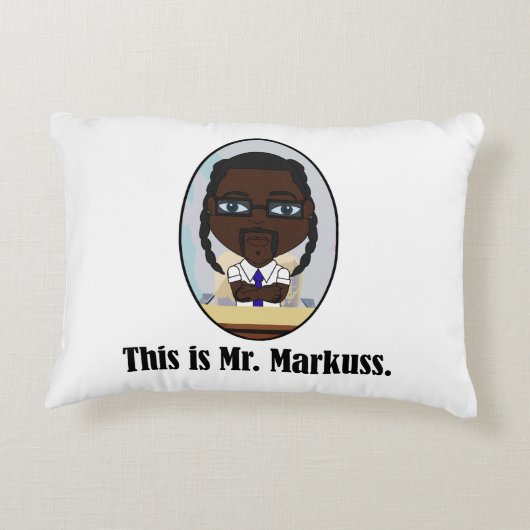 Mr. Markuss's Throw It All Away Pillows Accent Kussen (Achterkant)