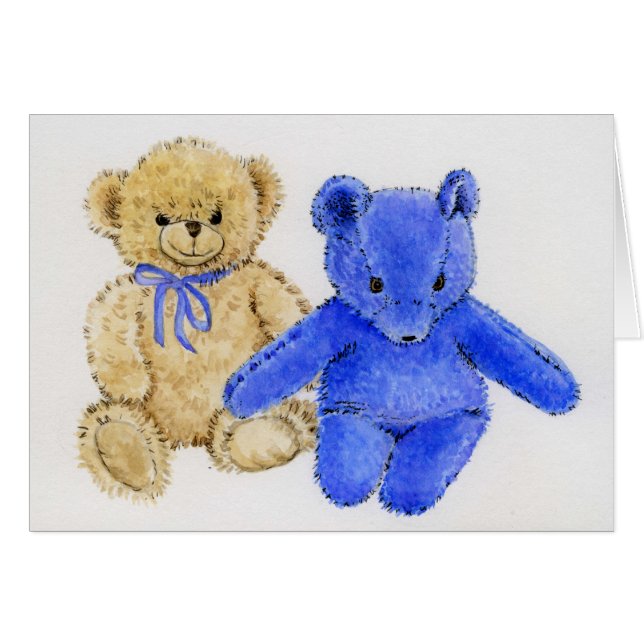 "Mr McCuddles and Blue Beer" (Voorkant Horizontaal)