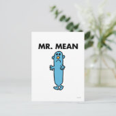 Mr Mean | Klassieke houding Briefkaart (Staand voorkant)