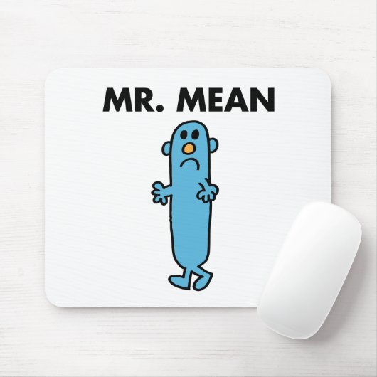 Mr Mean | Klassieke houding Muismat (Met muis)