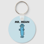 Mr Mean | Klassieke houding Sleutelhanger (Achterkant)