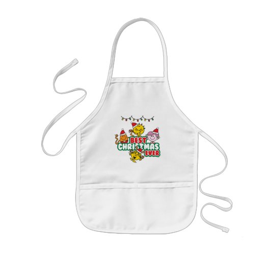Mr Men Little Miss Best Christmas Ever Kinder Schort (Voorkant)