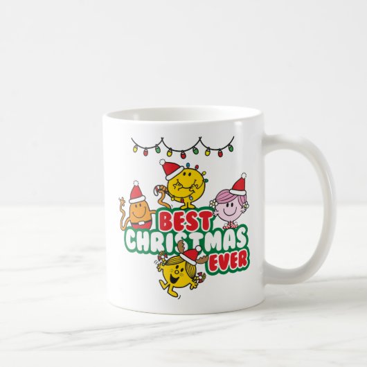 Mr Men Little Miss Best Christmas Ever Koffiemok (Rechts)