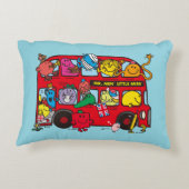 Mr. Men & Little Miss Bus Decoratief Kussen (Achterkant)