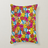 Mr Men & Little Miss | Heldere glimlachende gezich Decoratief Kussen (Voorkant(Verticaal))