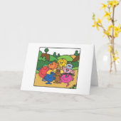 Mr. Men & Little Miss Moederdag Kaart (Gele Bloem)