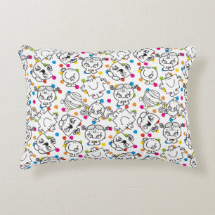 Mr Men & Little Miss   Regenboog Stippen Patroon Accent Kussen