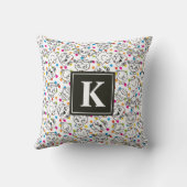 Mr Men & Little Miss | Regenboog Stippenpatroon Kussen (Achterkant)