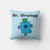 Mr. Men | Mr. Grumpy is een knorrepot Kussen (Voorkant)