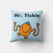 Mr. Men | Mr. Tickle Zal Kietelen Kussen (Achterkant)