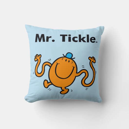 Mr. Men | Mr. Tickle Zal Kietelen Kussen (Voorkant)