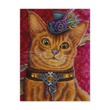 "Mr. Meowington" ansichtkaart