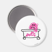Mr Messy | Badkuip Logo Magneet (Voorkant / Achterkant)