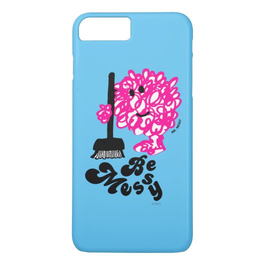 Mr Messy Cleaning Up Case-Mate iPhone Case (Achterkant)