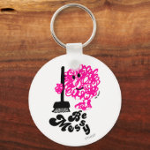 Mr Messy Cleaning Up Sleutelhanger (Voorkant)