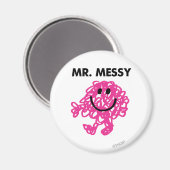 Mr Messy | Klassieke post Magneet (Voorkant / Achterkant)