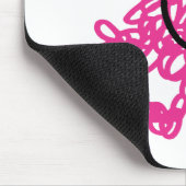 Mr Messy | Klassieke post Muismat (Hoek)