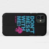 Mr Messy | Niet met mij meegaan Case-Mate iPhone Case (Achterkant (horizontaal))