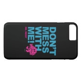 Mr Messy | Niet met mij meegaan Case-Mate iPhone Case (Achterkant (Horizontaal))