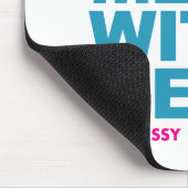 Mr Messy | Niet met mij meegaan Muismat (Hoek)