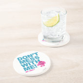 Mr Messy | Niet met mij meegaan Zandsteen Onderzetter (Zijkant)