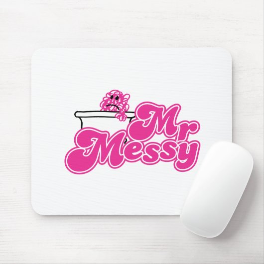 Mr Messy | onderdompeling in bad Muismat (Met muis)