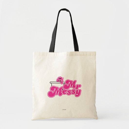 Mr Messy | onderdompeling in bad Tote Bag (Voorkant)