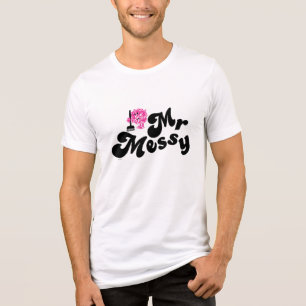 Mr Messy   Reinigen met ruimte Tri-Blend Shirt