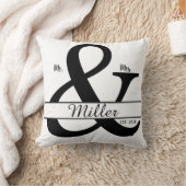 Mr. & Mevrouw Gepersonaliseerd Kussen (Deken)