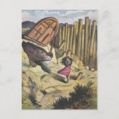 "Mr. Mole's Gast" Briefkaart (Voorkant)