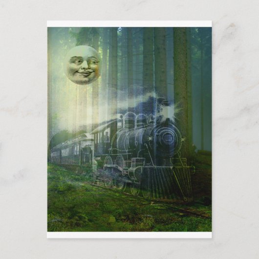 MR MOON EN GHOST TRAIN.jpg Briefkaart (Voorkant)