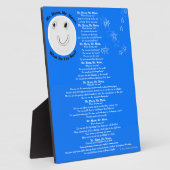 Mr Moon, Mr Moon, wat zie je? Gedicht Fotoplaat (Zijkant)