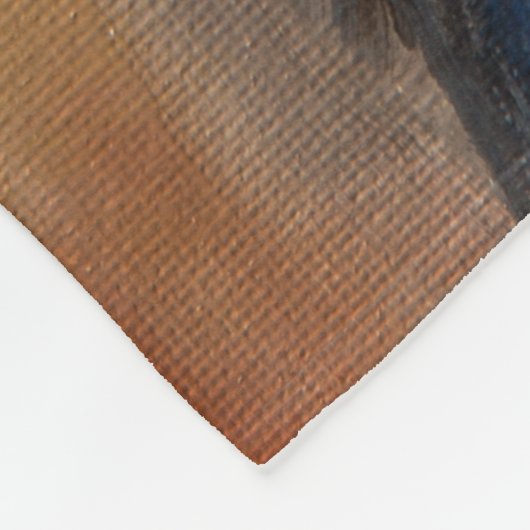 Mr Moosey Moose Alaskan Fleece Deken (Hoek)