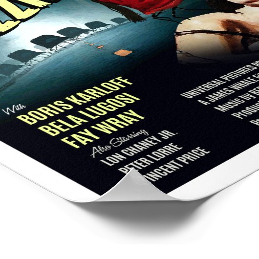 Mr. Moribund - Nacht van het Levende Fezzies poste Poster (Hoek)