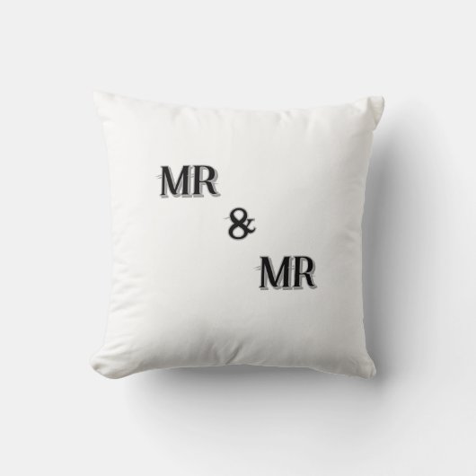 Mr & Mr. Cushion Kussen (Voorkant)