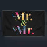 Mr. & Mr. Gay Bachelor Party Gay Huwelijk  Spandoek<br><div class="desc">Mr. & Mr. Gay Bachelor Party Gay Huwelijk</div>