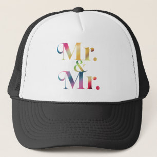 Mr & Mr Gay Bachelor Party Homohuwelijk Trucker Pet
