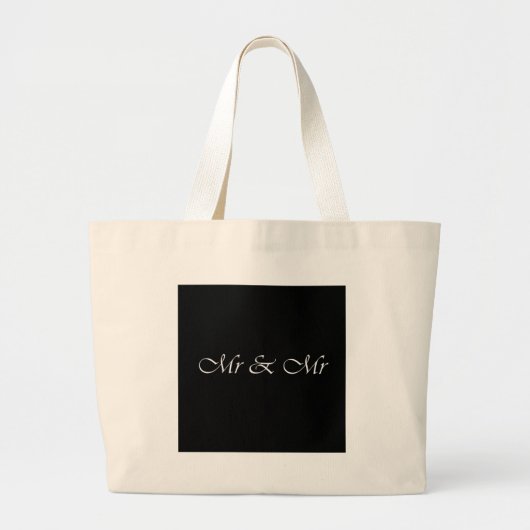 Mr. & Mr. Grote Tote Bag (Voorkant)