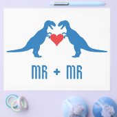 Mr.+Mr. - Liefde is Liefde Dinosauriërs Flyer (Enkel)