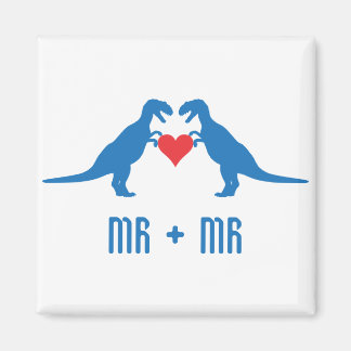 Mr.+Mr. - Liefde is Liefde Dinosauriërs Magneet
