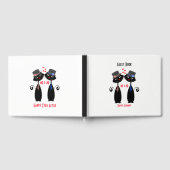 Mr & Mr. Schattige Cats Gepersonaliseerd Gastenboek (Volledig)