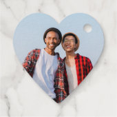 Mr & Mr Tekst Goud en Zilver Gay Bruiloft Bedankjes Labels (Achterkant)