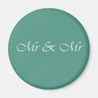 Mr & Mr Typografie Magneet